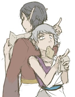 「･･･あっちだ」「こっちだっつの」