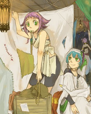 荷物は分りやすいところにまとめてね。