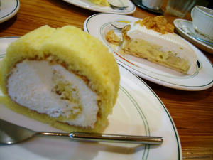 生クリームたっぷり
