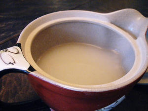とろ～りそば湯
