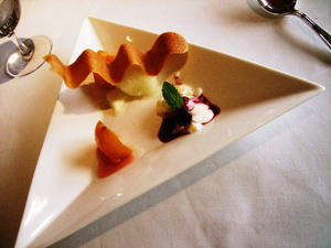 とらいあんぐるデザート