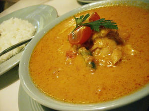 タイ風ココナッツカレー