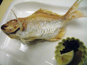鯛の塩焼き