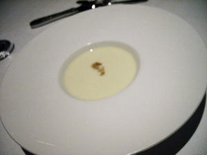 富良野産北あかりの冷製スープ