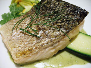 芦別産バジル・大樹産マスカルポーネのソース