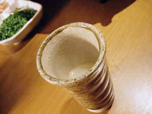 スープをいただく