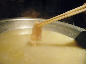 しゃぶしゃぶしたり