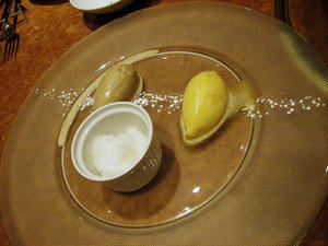 自家製アイス盛り合わせ