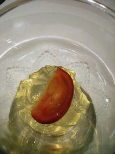 トマトのジュレにフルーツトマト