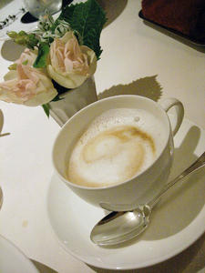 カプチーノで〆