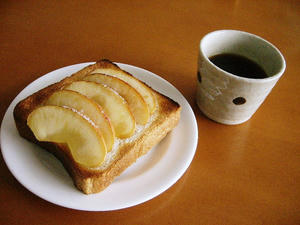 おりんごりんごトースト。