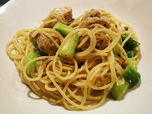 〆パスタ。