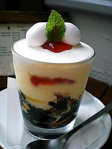 コーヒーゼリーパフェ