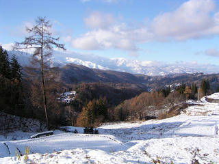 081122_1449_大町市美麻から撮影した白馬連峰（大町市青具大藤）