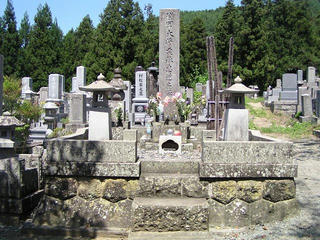 090816_1155_明徳寺・栗林忠道墓（長野市）