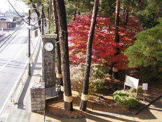 091114_1218_波田小学校の紅葉（波田町）