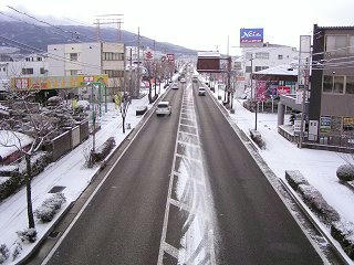 091219_0753_松本市内の雪（松本市）