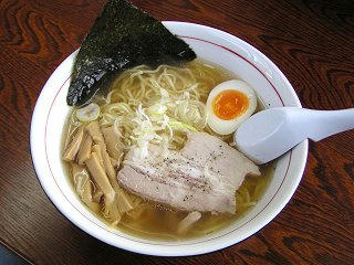 100320_1613_横浜ラーメン萬年家の「支那そば」（塩尻市）