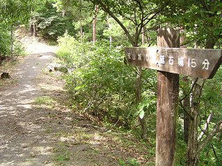 100829_0954_砥石城跡登山道（上田市）