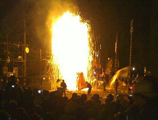 101002_2111_七久里神社秋季例祭宵祭「裸まつり」（飯田市）