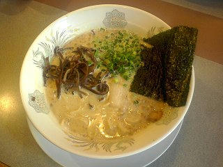 101121_1426_くるまやラーメン・長野上松店「博多とんこつ」