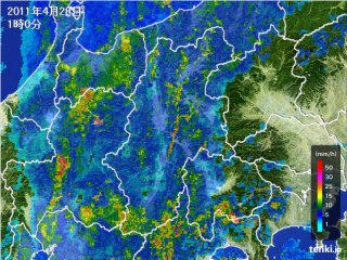110428_0100_長野の雨雲の動き