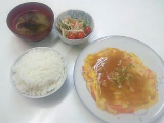 120307_2159_仮住まいの晩ごはん