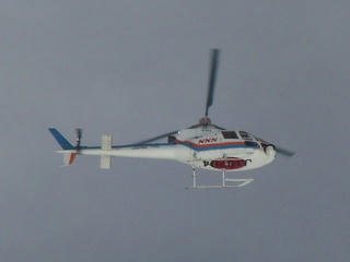 120425_0922_中央アルプス開山式・山頂駅・ｎｎｎ取材機（駒ヶ根市）