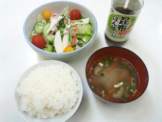 120830_2101_仮住まいの晩ごはん