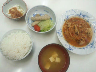 120919_2039_仮住まいの晩ごはん