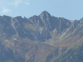121005_1348_秋深まる中央アルプス宝剣岳と千畳敷（駒ヶ根市）