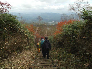 121007_1210_本白根山登山・下山道（群馬県）