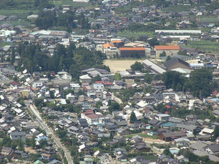 120817_1148_雁田山・展望園地からの眺め（小布施町）