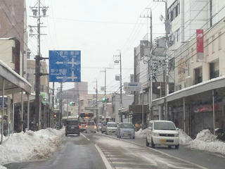 130117_0740_国道153号線（駒ヶ根市）