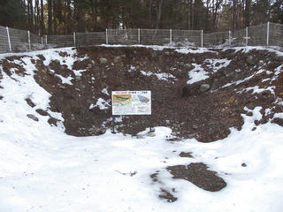 130203_1323_伊那谷活断層 田切断層 十二天露頭（駒ヶ根市）