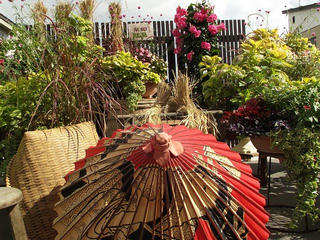 131006_1251_1_いいやま花フェスタ 寺町花街道（飯山市）