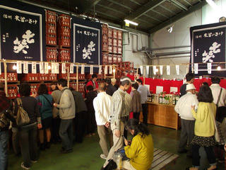 140419_1208_七笑酒造・第９回蔵開き（木曽町）