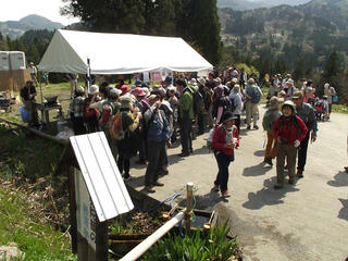 140503_0923_第３５回信州千国街道 塩の道まつり・虫尾阿弥陀堂（小谷村）