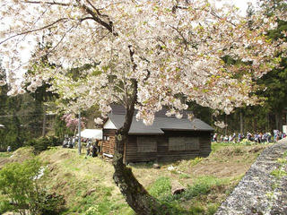 140503_1039_第３５回信州千国街道 塩の道まつり・大別当石仏群（小谷村）