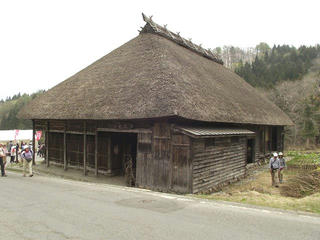 140503_1209_1_第３５回信州千国街道 塩の道まつり・牛方宿（小谷村）