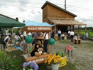 140810_1141_第２回ぬくい直売所まつり・すいかフェスティバル（飯山市）