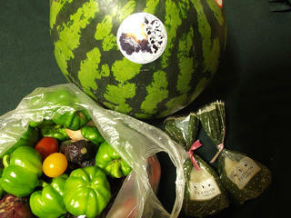 140810_1447_第２回ぬくい直売所まつり・すいかフェスティバル（飯山市）