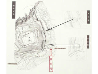 150429_0934_新府城跡・出構案内図（山梨県韮崎市）