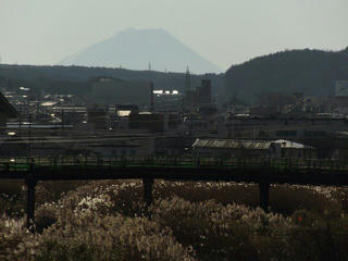 151205_0906_諏訪市内から望む霊峰・富士山（諏訪市）