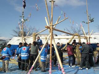 160312_0927_下諏訪町四王区の綱打ち（下諏訪町）