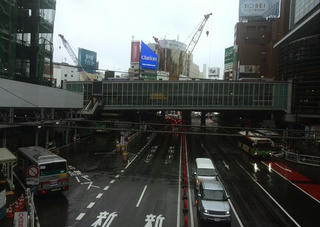171021_1450_ＪＲ渋谷駅開発状況（東京都渋谷区）
