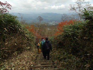 121007_1210_本白根山登山・下山道（群馬県）