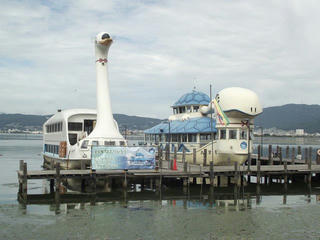 190922_0920_はくちょう丸と竜宮丸（諏訪市）