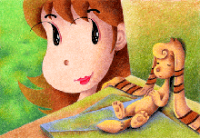 Fairy picture - 「It sleeps in daytime」