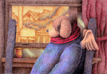 Fairy tale illustration - 「Brokenhearted departure」